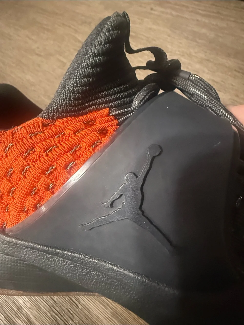 Air Jordan Trainer 2 Flyknit 'Anthracite Gamma Orange' Sneakers Men’s 7